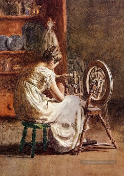 Homespun réalisme Thomas Eakins Peinture à l'huile